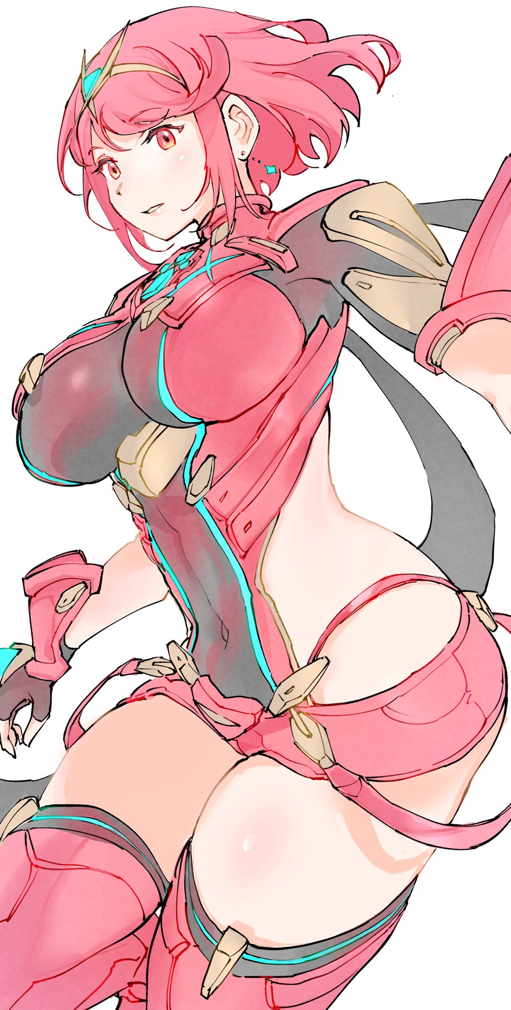 Pyra (Xenoblade) Rule 34 Image