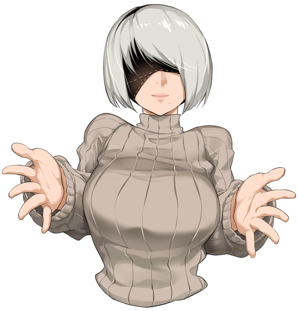 Yorha 2b (Nier) Rule 34 Image