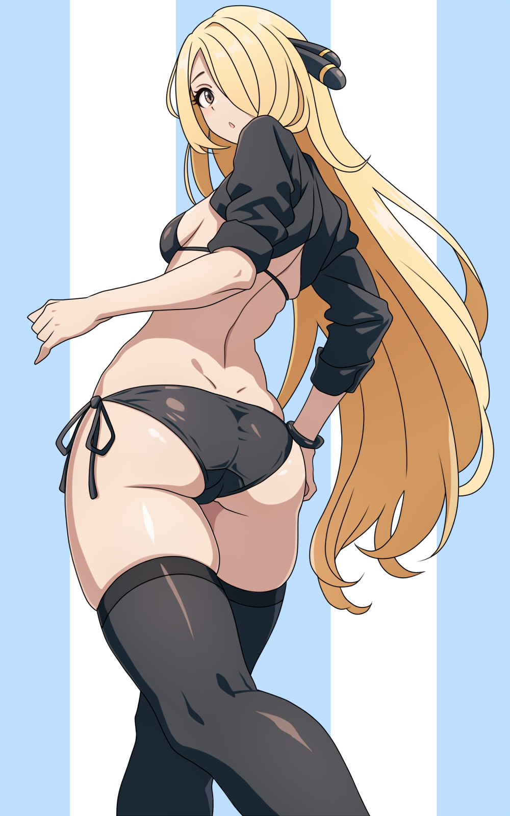 Cynthia (Pokemon) Rule 34 Image