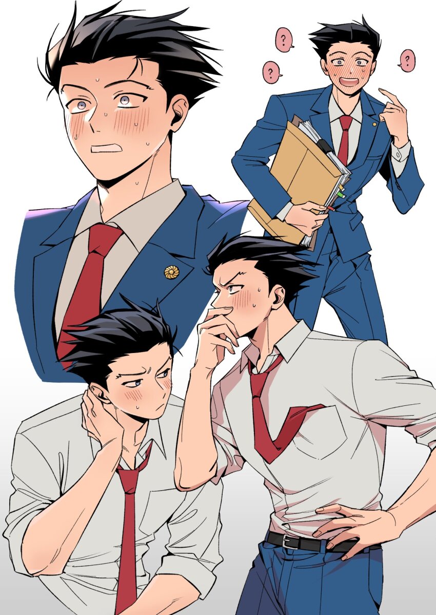 Phoenix Wright (Ace Attorney) Rule 34 Image