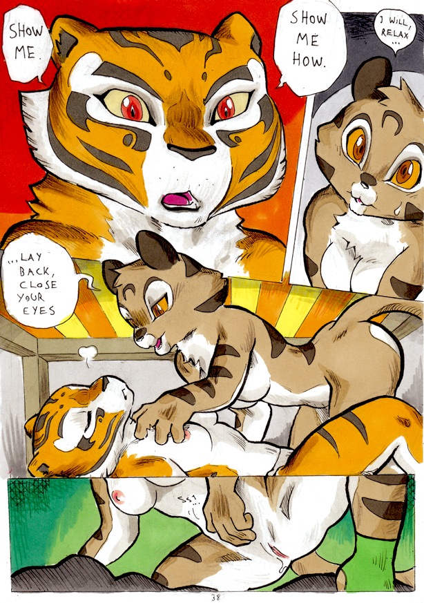 Master Tigress (Better Late Than Never) Rule 34 Image