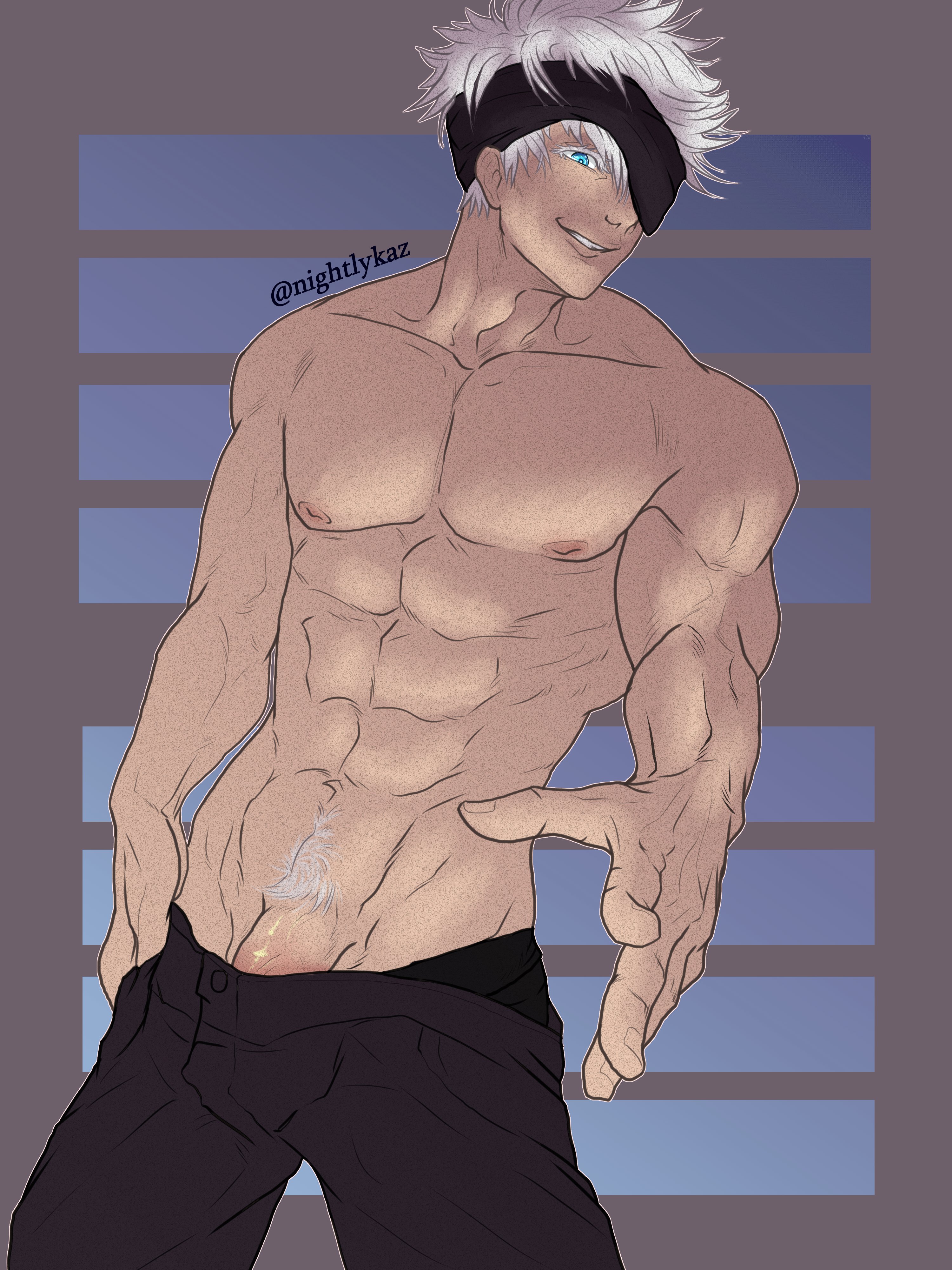 Satoru Gojo (Jujutsu Kaisen) Rule 34 Image