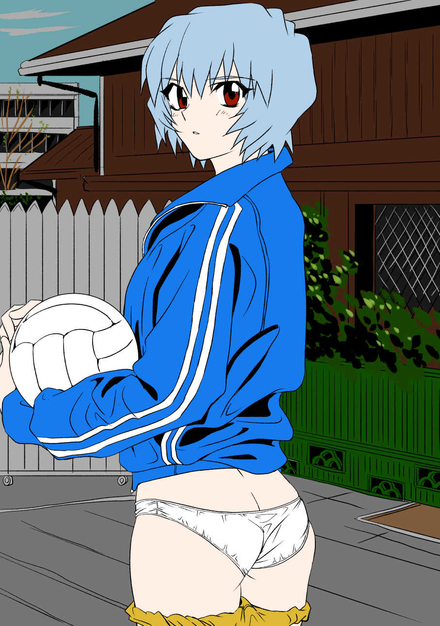 Ayanami Rei (Neon Genesis Evangelion) Rule 34 Image