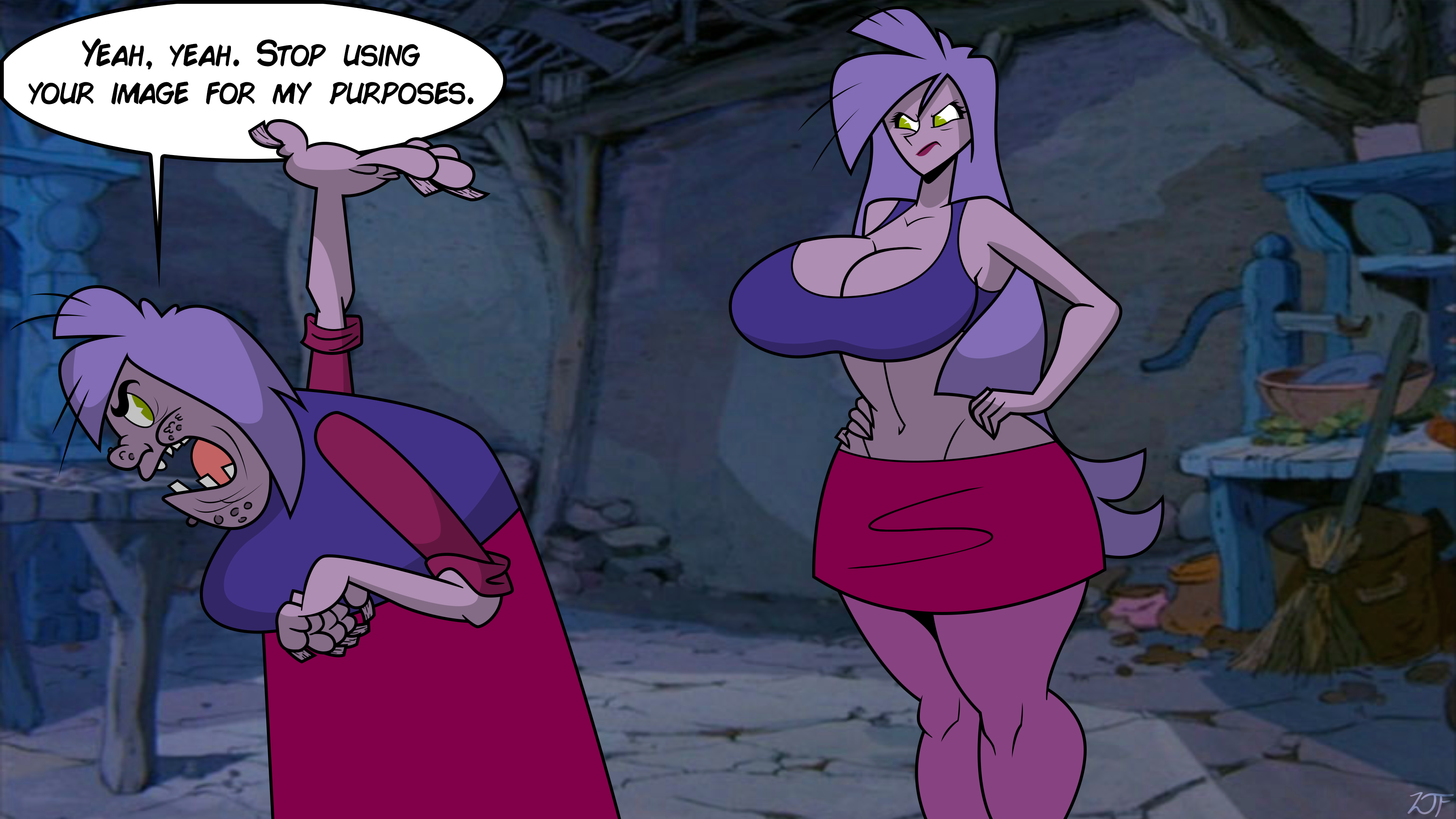 Madam Mim (Disney) Rule 34 Image