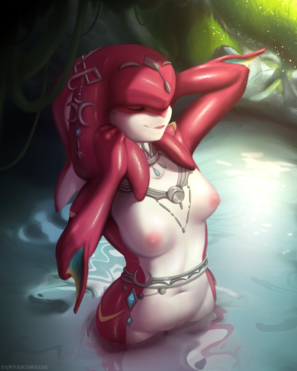 Mipha (Breath Of The Wild) Rule 34 Image