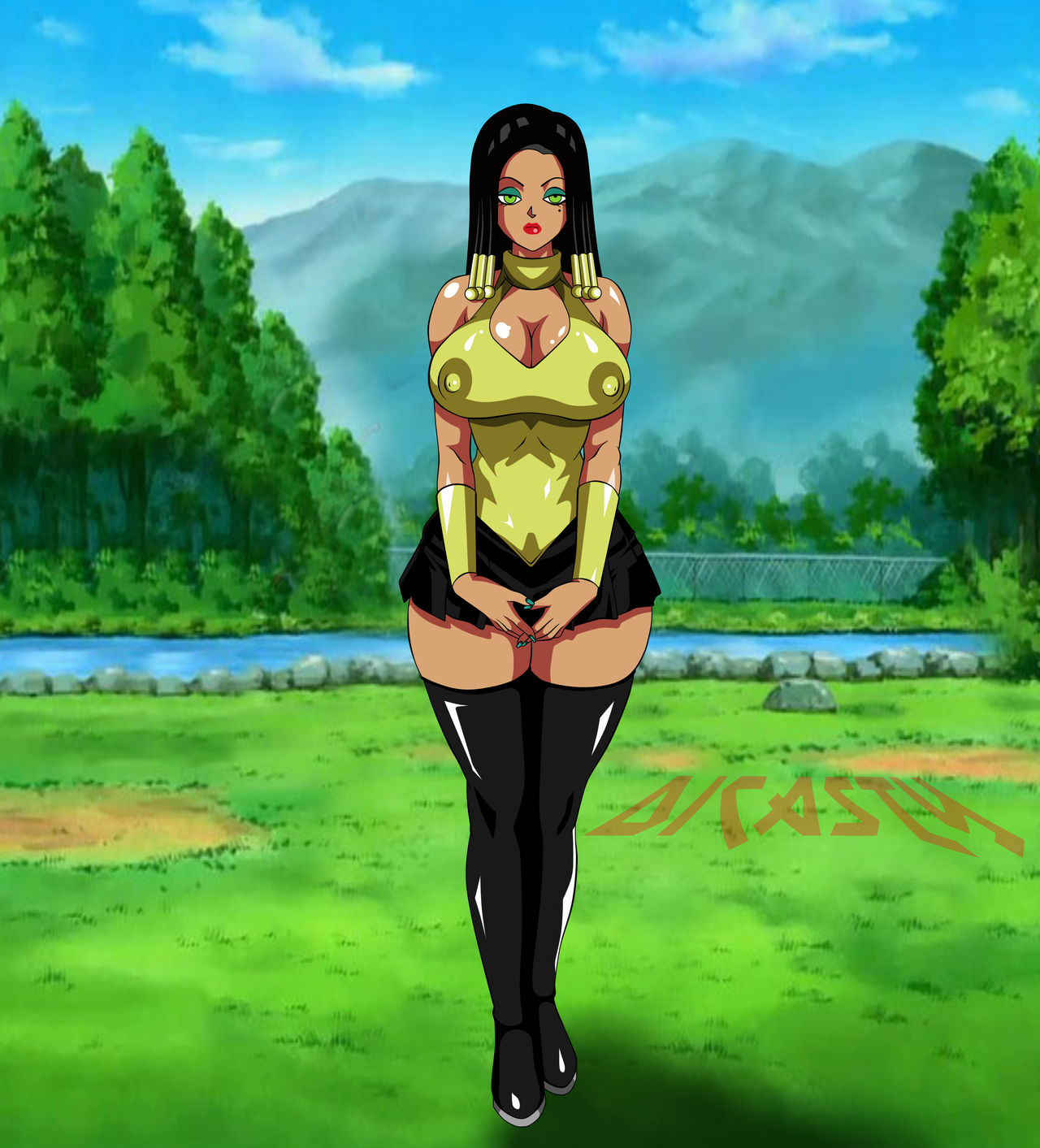 Helles (Dragon Ball) Rule 34 Image
