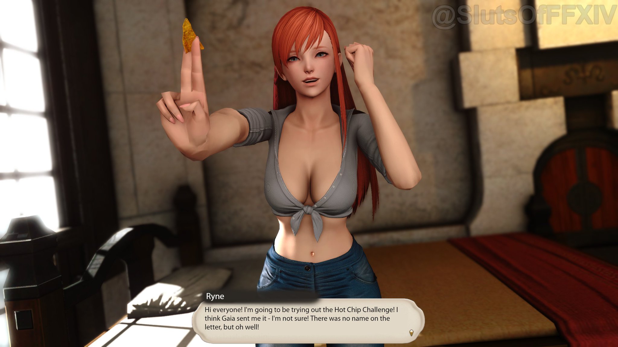 Ryne Waters (Final Fantasy) Rule 34 Image