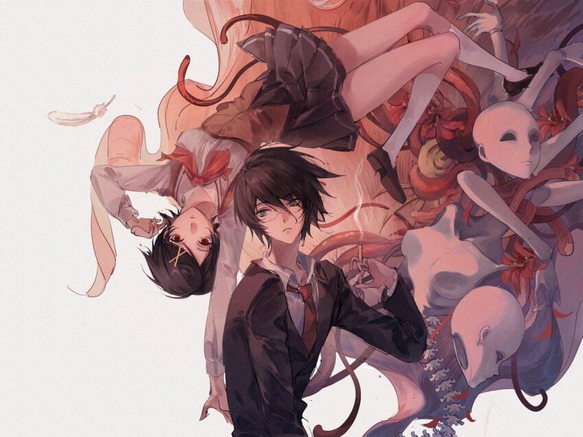 Fuura Kafuka (Sayonara Zetsubou Sensei) Rule 34 Image
