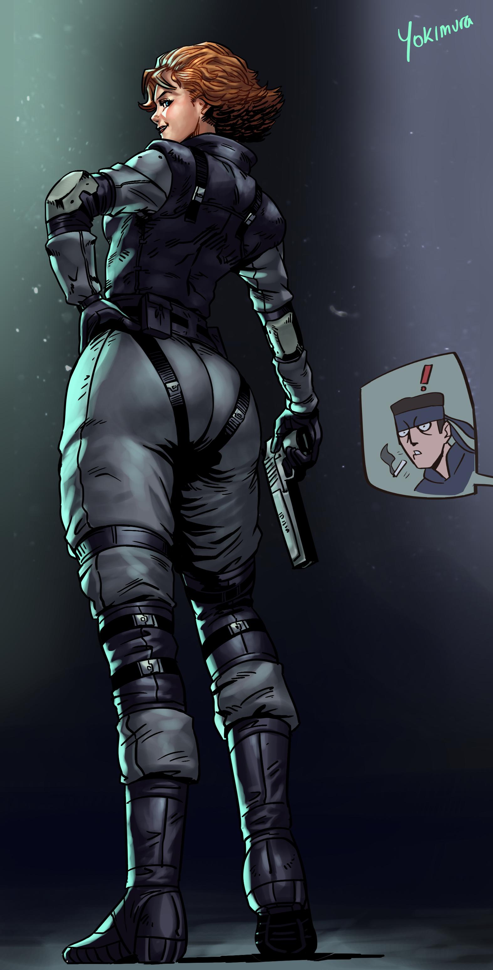 Meryl Silverburgh (Metal Gear) Rule 34 Image