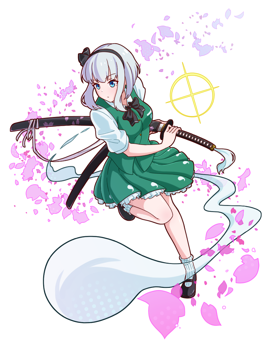 Konpaku Youmu (Touhou) Rule 34 Image