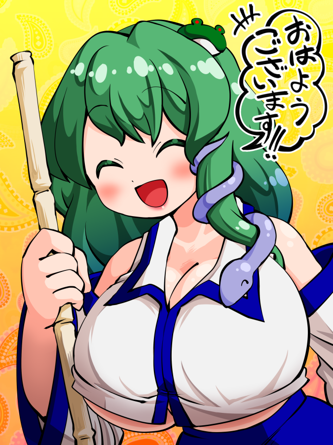 Kochiya Sanae (Touhou) Rule 34 Image