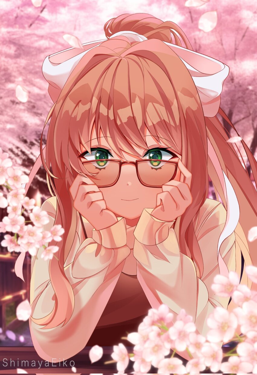 Monika (Doki Doki Literature Club) Rule 34 Image