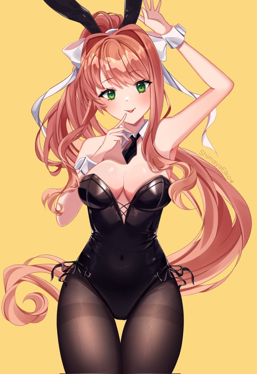 Monika (Doki Doki Literature Club) Rule 34 Image