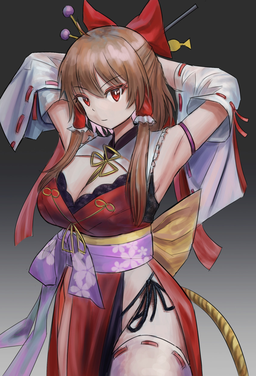 Hakurei Reimu (Cookie (Touhou)) Rule 34 Image