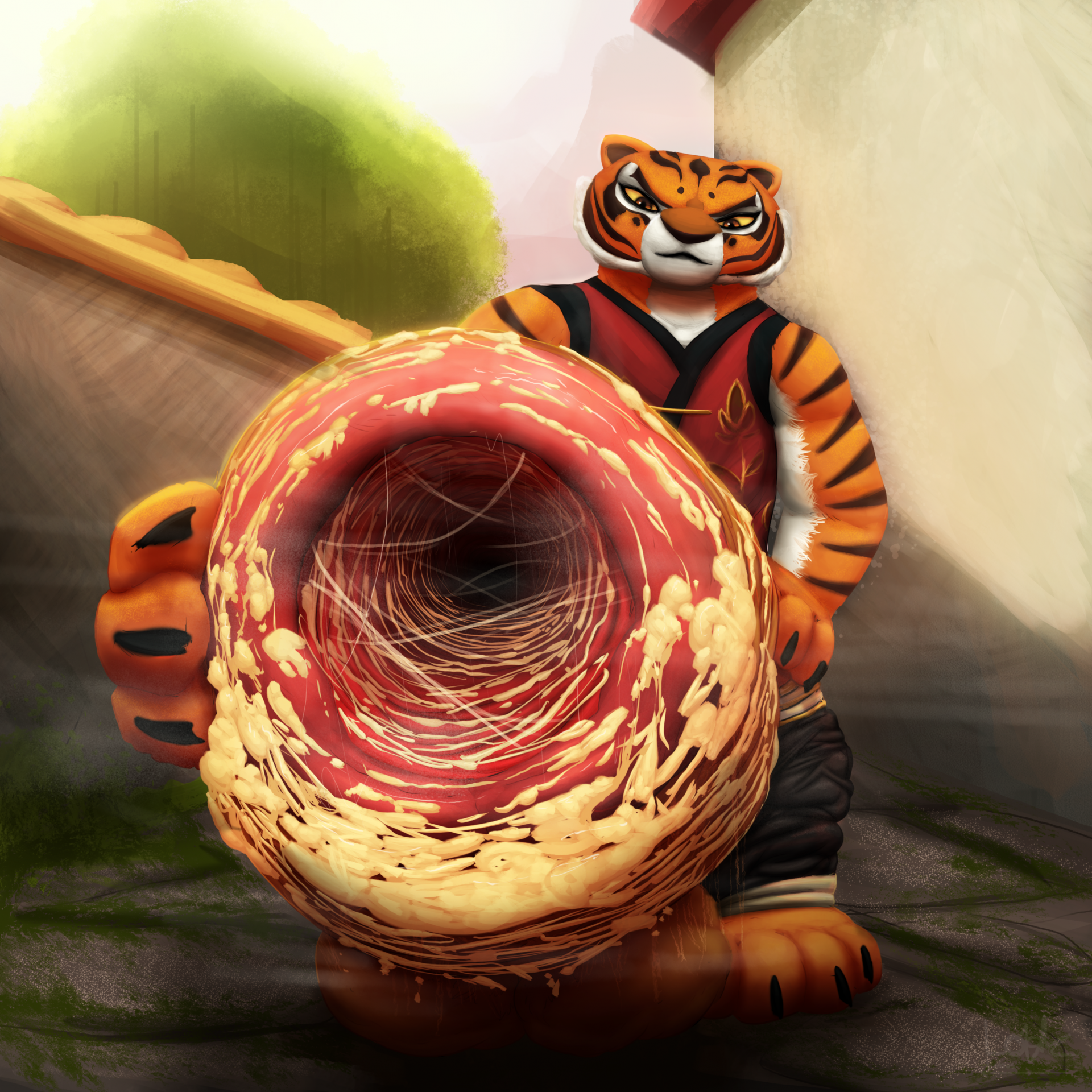 Master Tigress (Dreamworks) Rule 34 Image