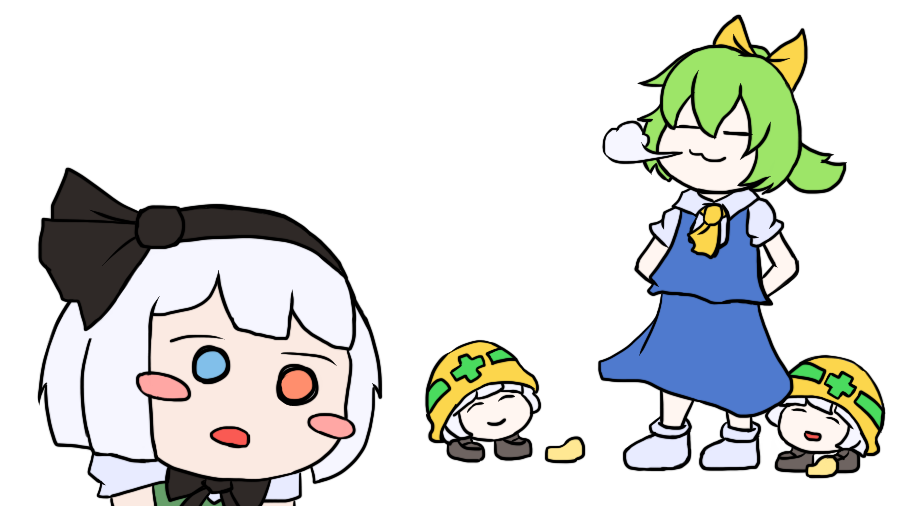 Daiyousei (Cookie (Touhou)) Rule 34 Image