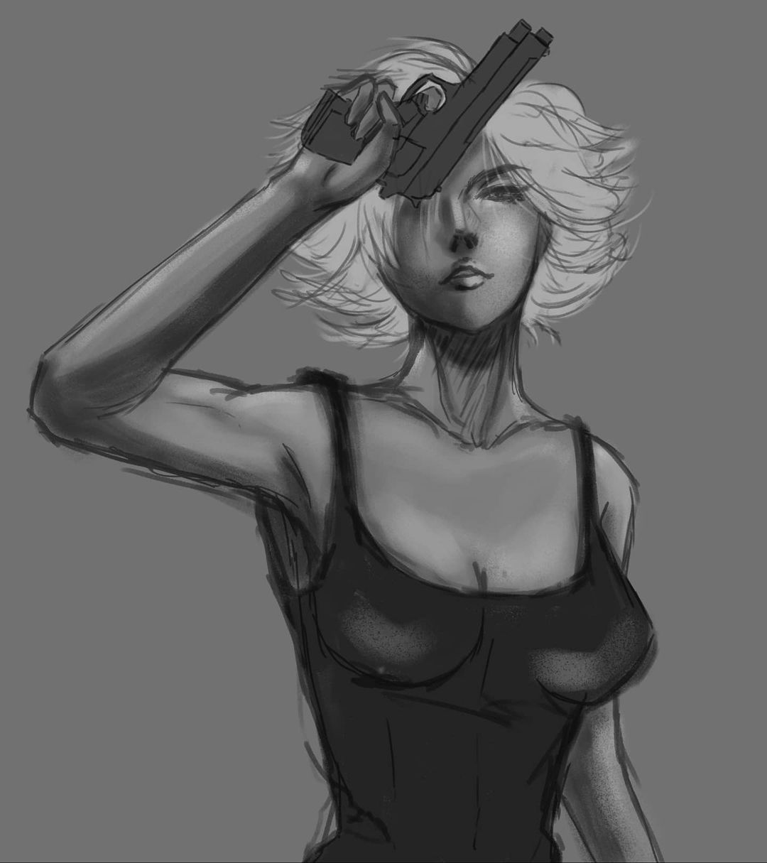 Meryl Silverburgh (Metal Gear) Rule 34 Image