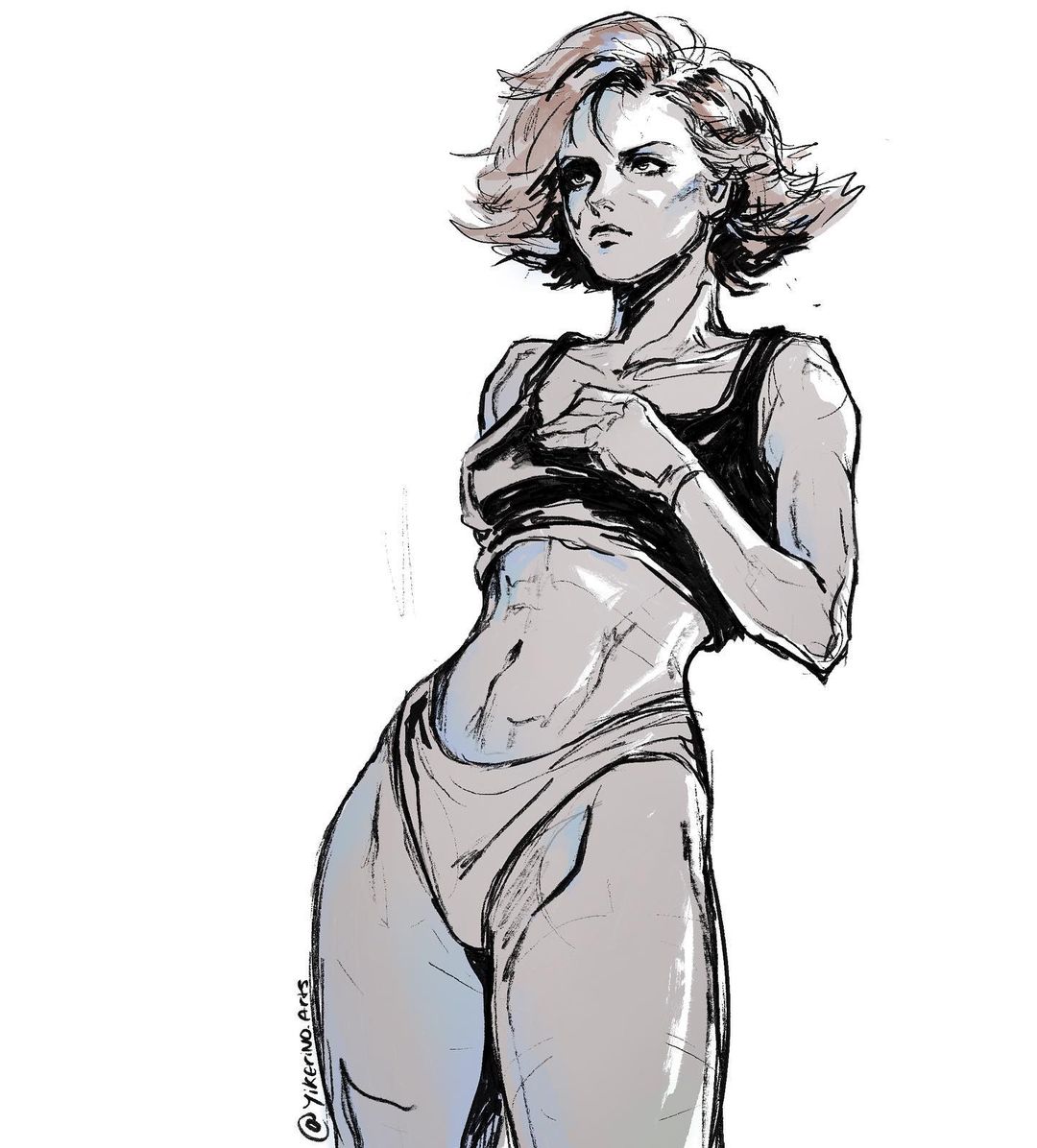 Meryl Silverburgh (Metal Gear) Rule 34 Image