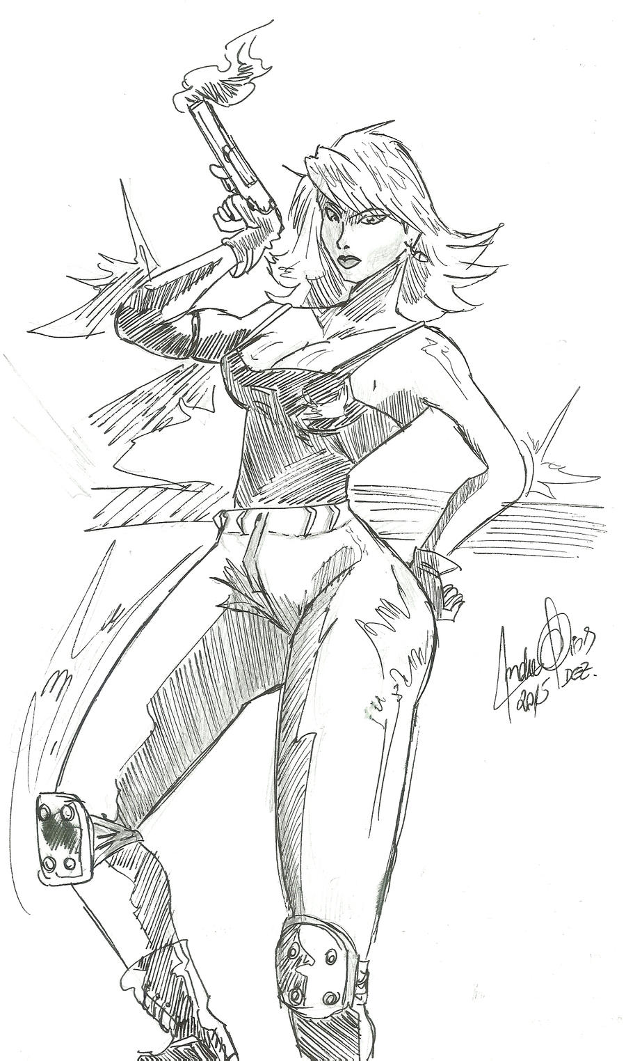 Meryl Silverburgh (Metal Gear) Rule 34 Image