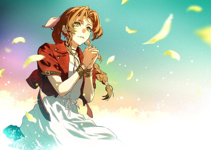 Aerith Gainsborough (Final Fantasy) Rule 34 Image