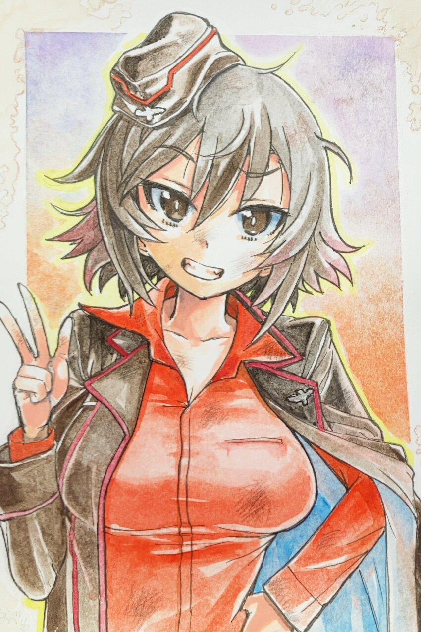 Hida Ema (Girls Und Panzer) Rule 34 Image
