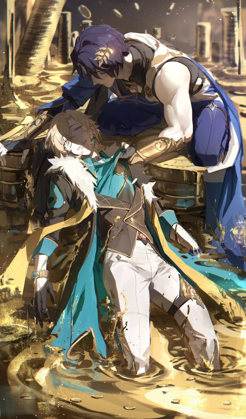 Aventurine (Honkai: Star Rail) Rule 34 Image