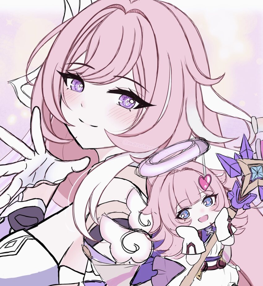 Elysia (Herrscher Of Human: Ego) (Honkai Impact) Rule 34 Image