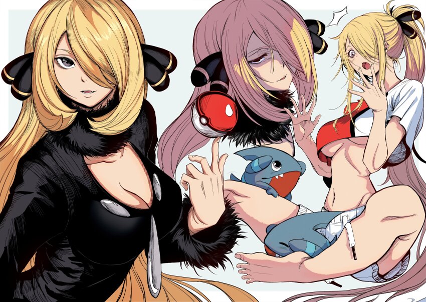 Cynthia (Pokemon) Rule 34 Image