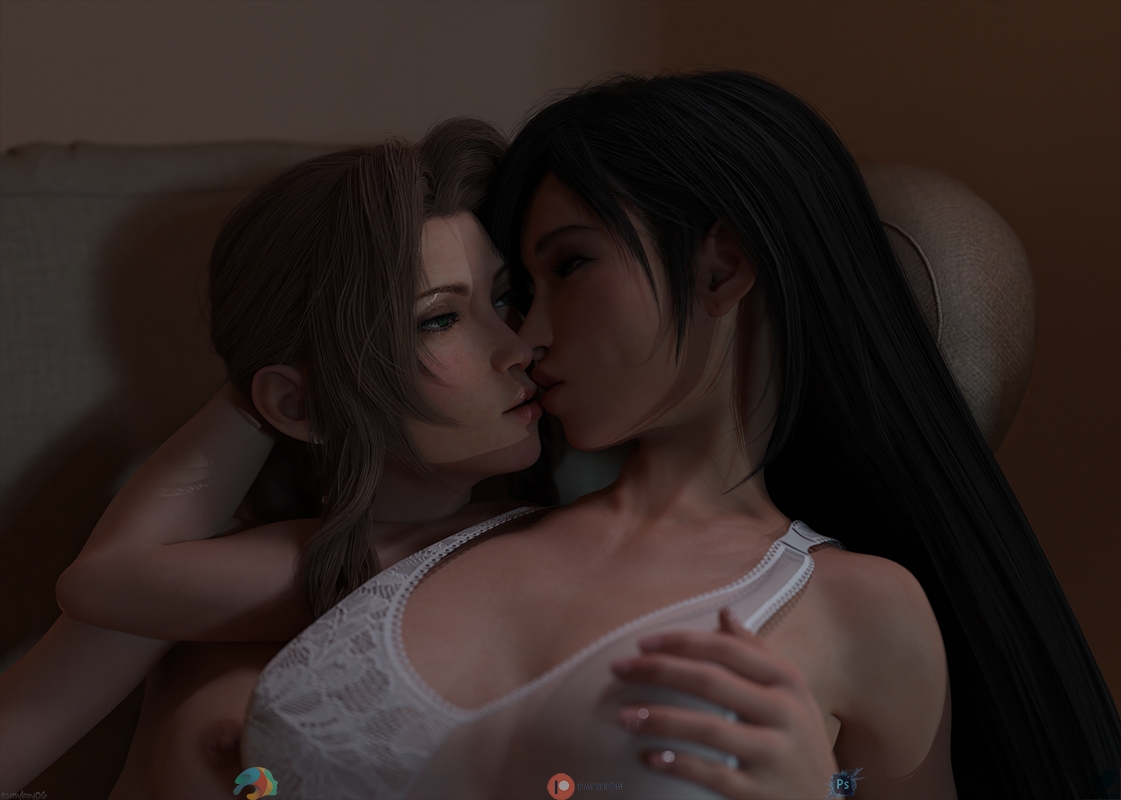 Aerith Gainsborough (Erotic-3d-Art) Rule 34 Image