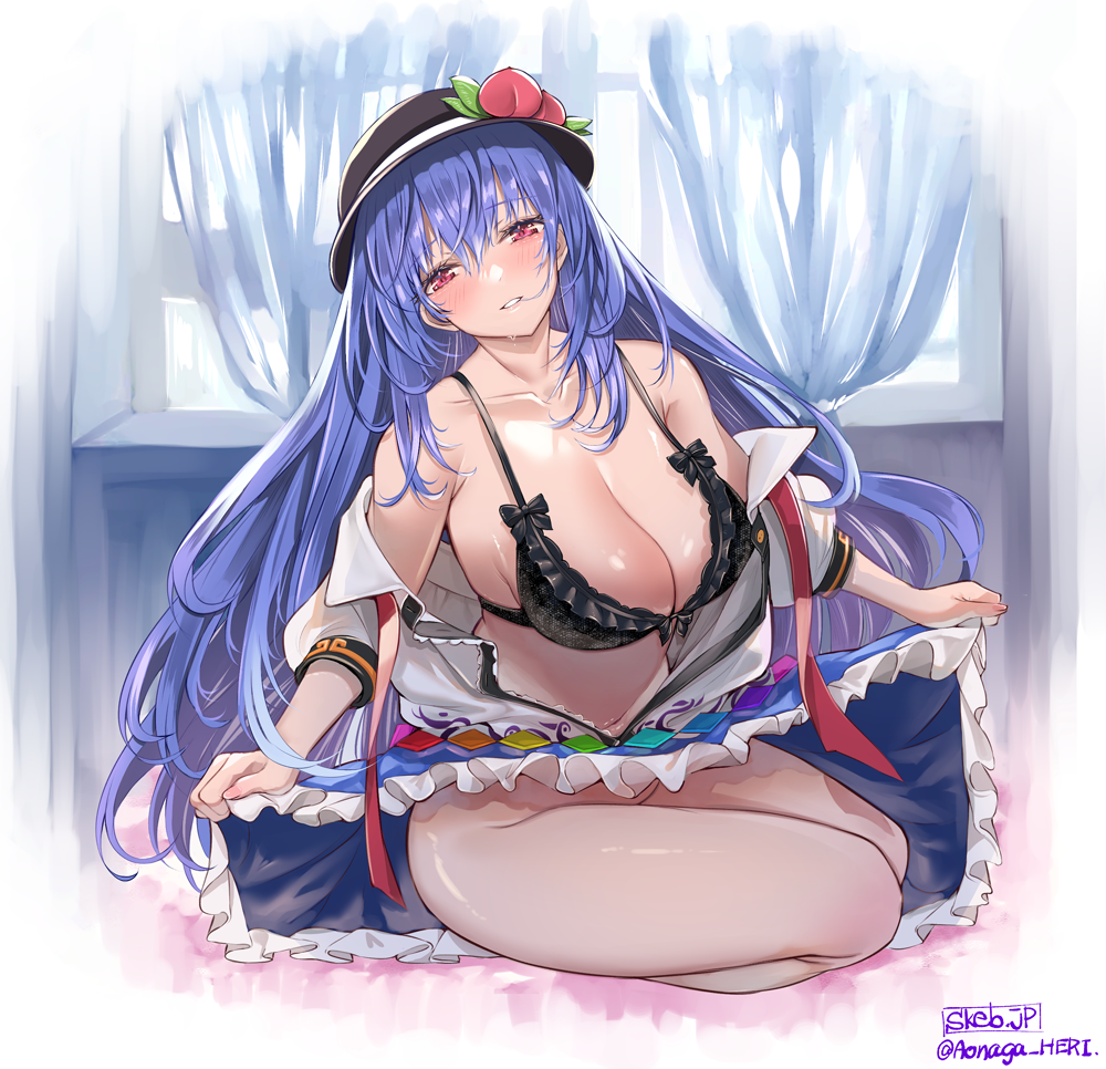 Hinanawi Tenshi (Touhou) Rule 34 Image