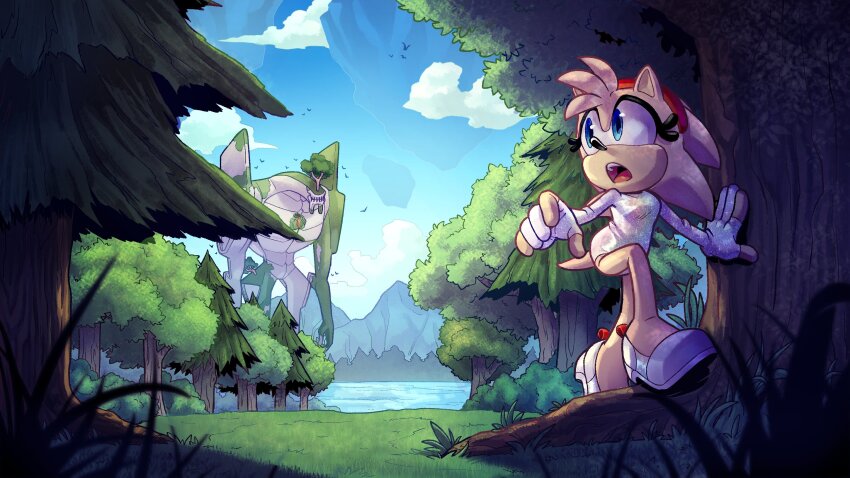 Amy Rose (Sonic (Series)) Rule 34 Image