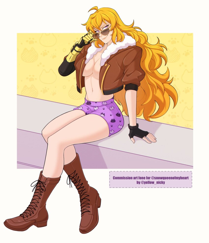 Yang Xiao Long (Rwby) Rule 34 Image