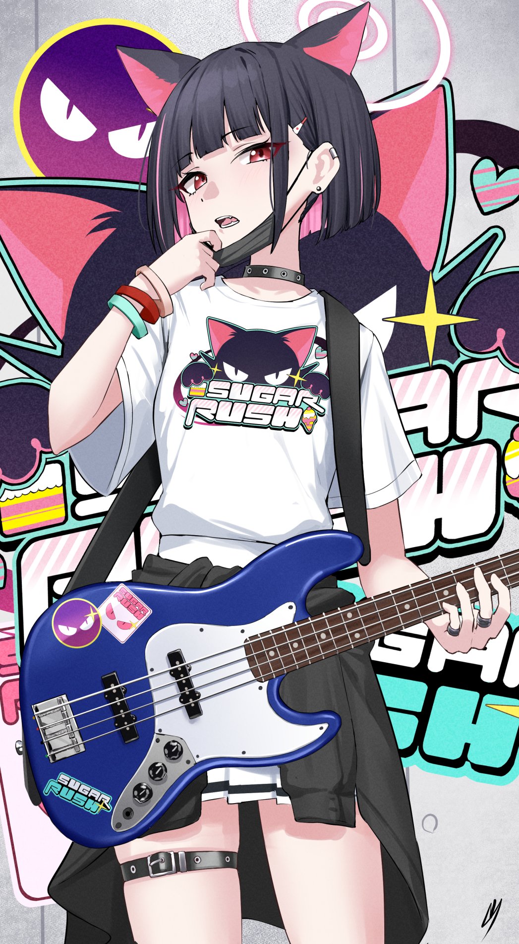 Kazusa (Band) (Blue Archive) Rule 34 Image