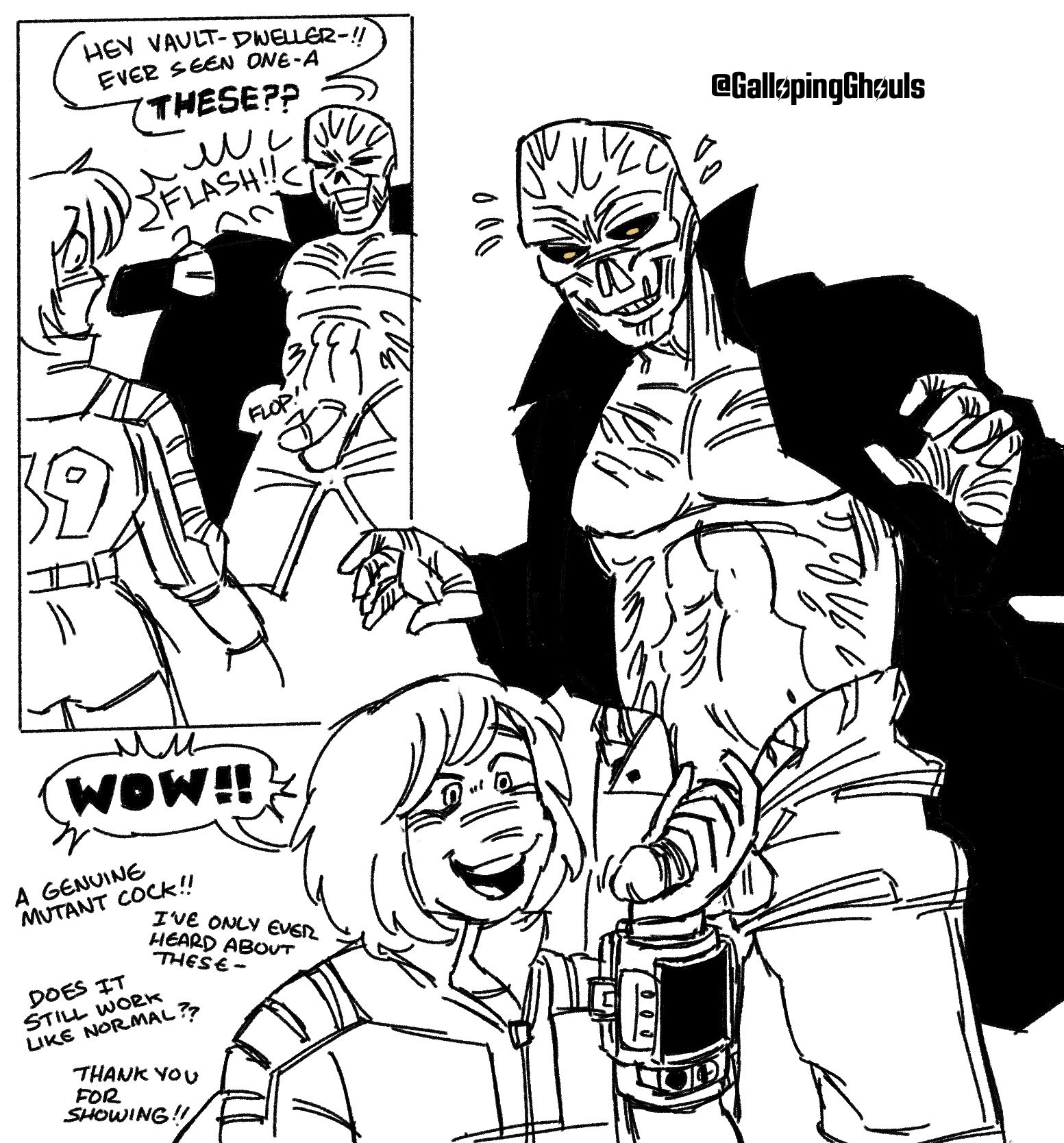 Ghoul (Fallout) Rule 34 Image