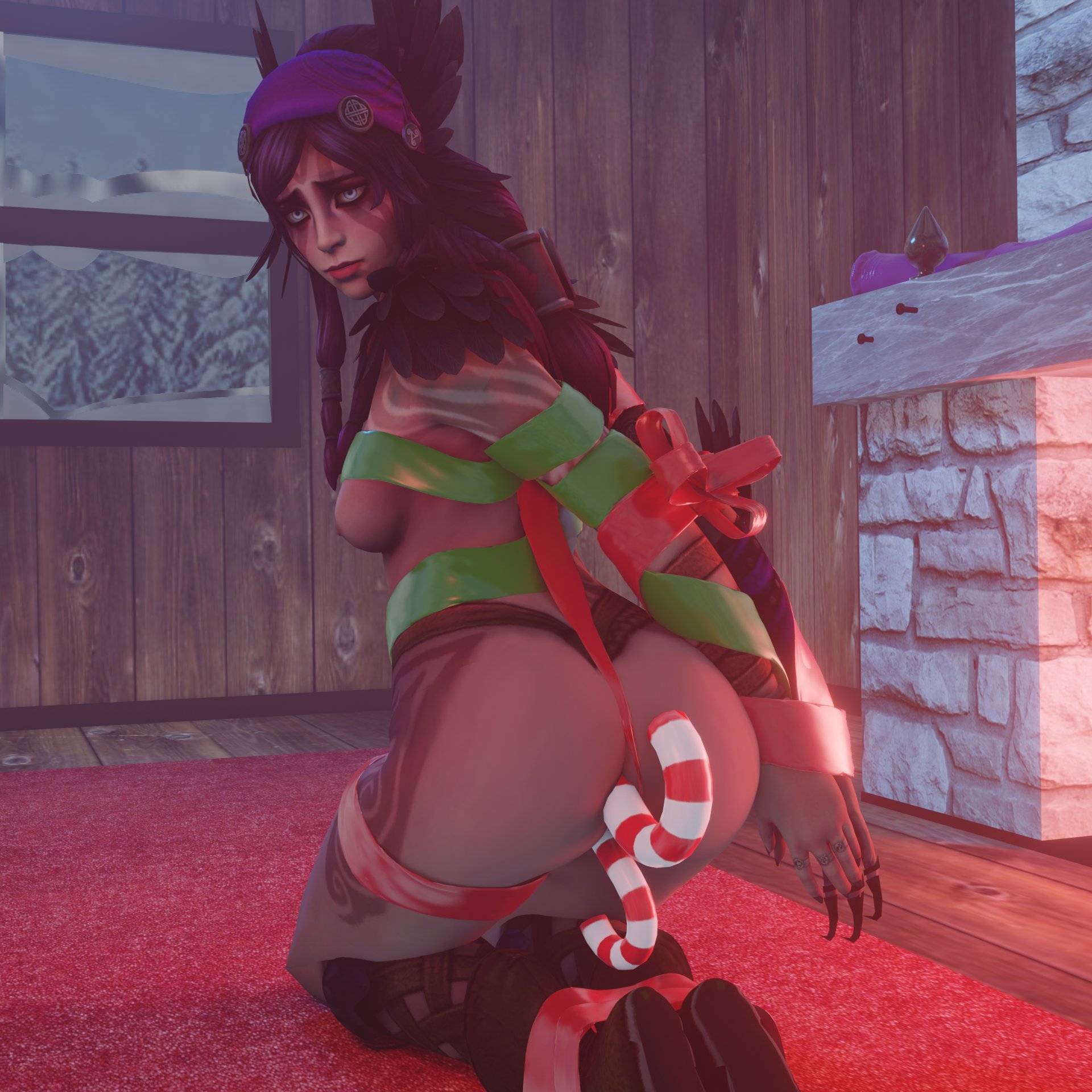 The Morrigan (Smite) Rule 34 Image