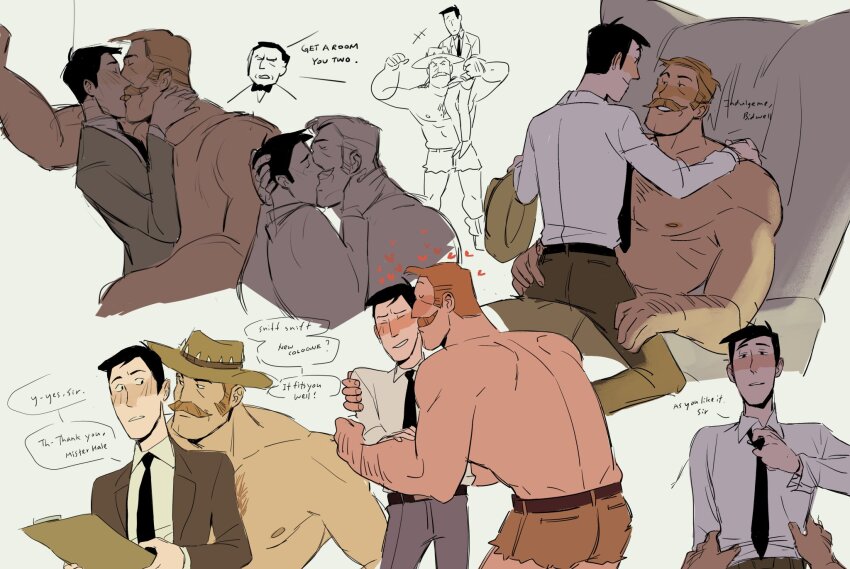 Saxton Hale (Team Fortress 2) Rule 34 Image