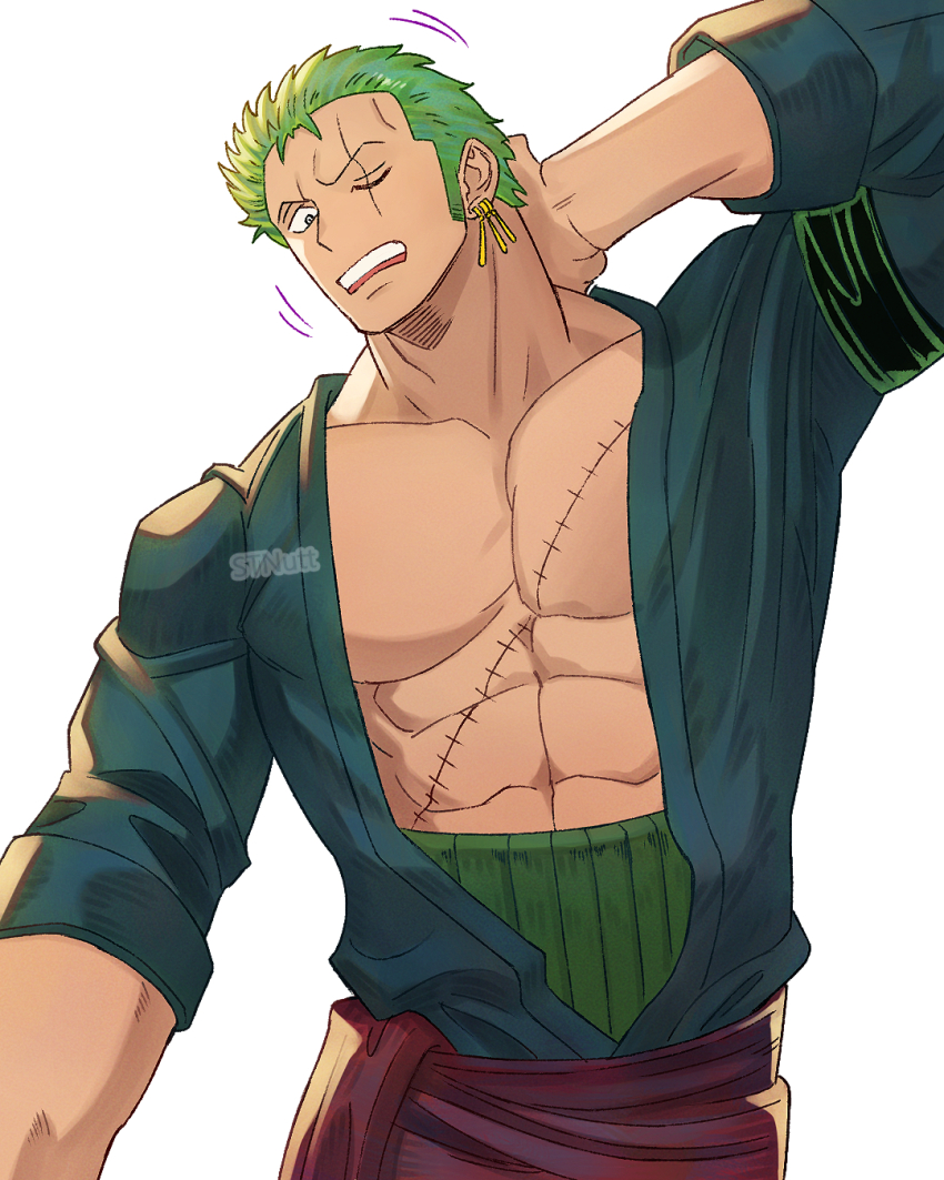 Roronoa Zoro (One Piece) Rule 34 Image