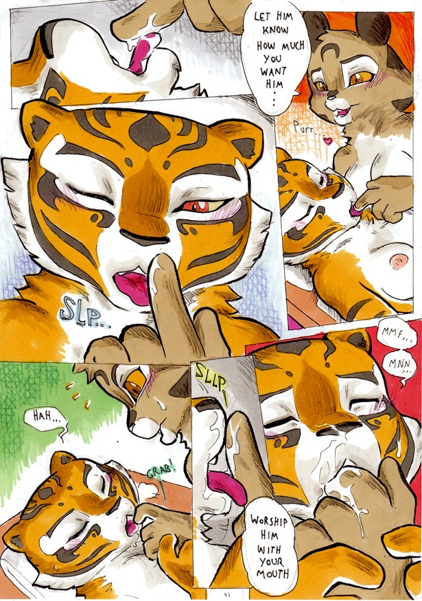Master Tigress (Better Late Than Never) Rule 34 Image