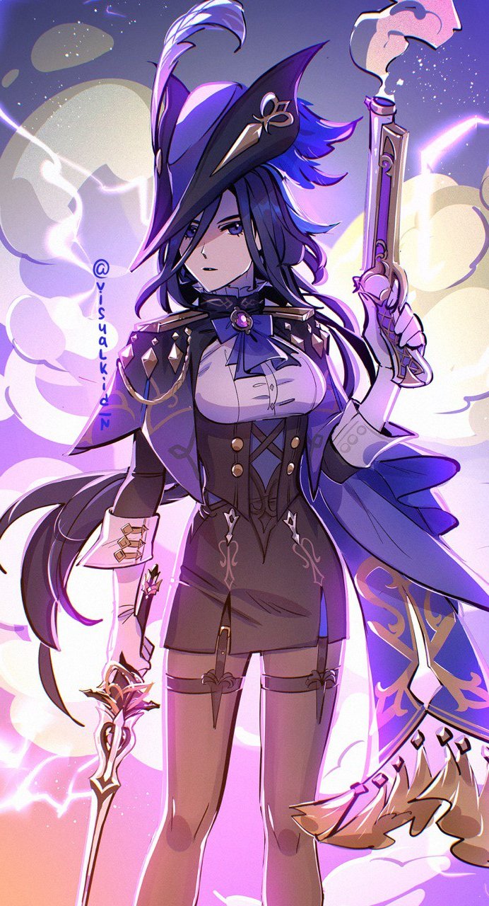 Clorinde (Genshin Impact) Rule 34 Image