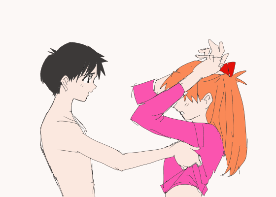 Asuka Langley Sohryu (Neon Genesis Evangelion) Rule 34 Image