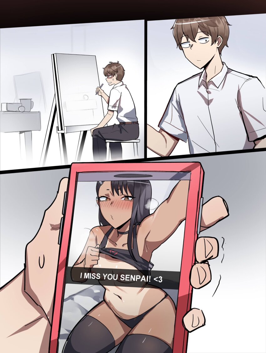 Hachiouji Naoto (Ijiranaide Nagatoro-San) Rule 34 Image