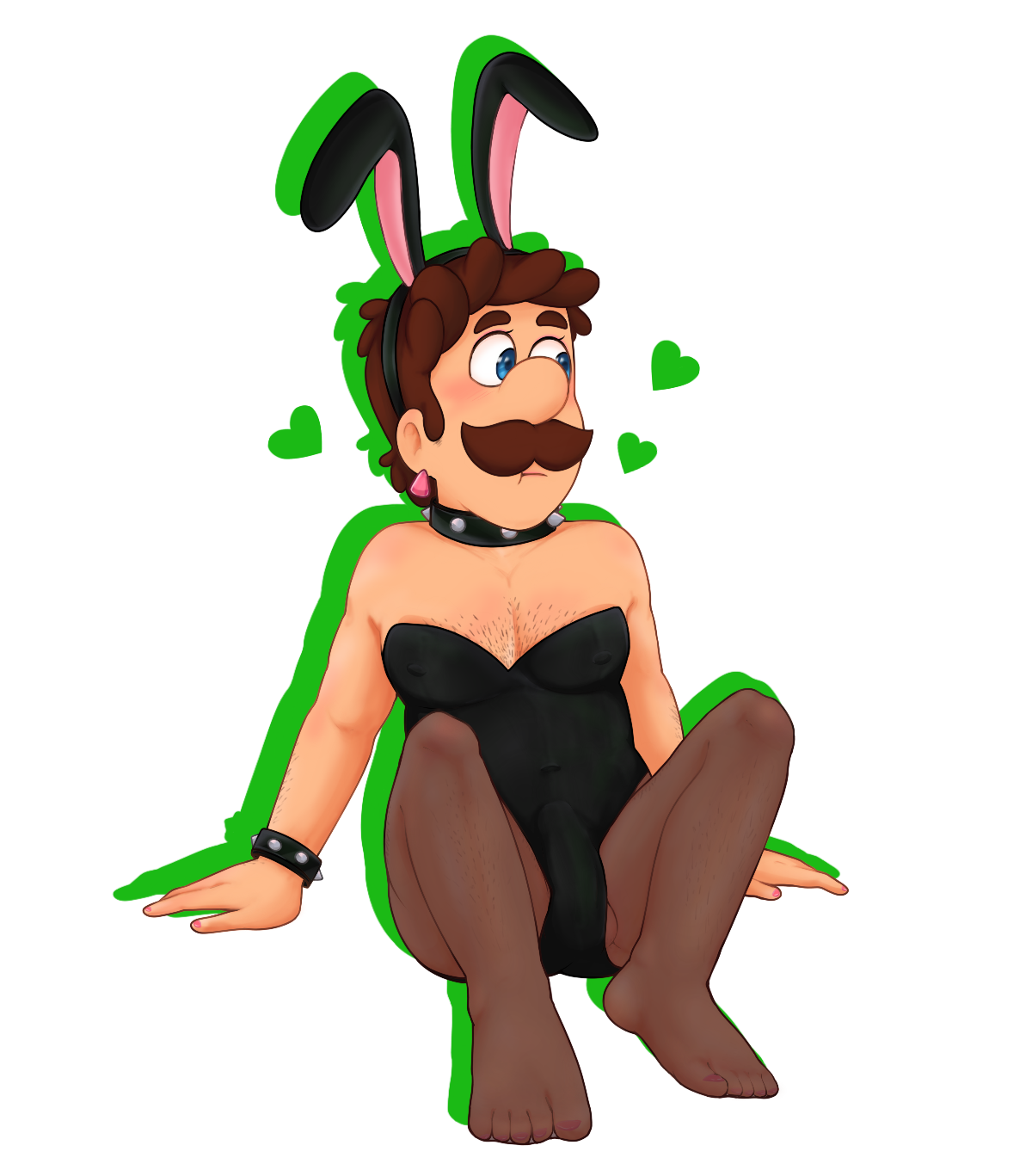 Luigi (Mario (Series)) Rule 34 Image