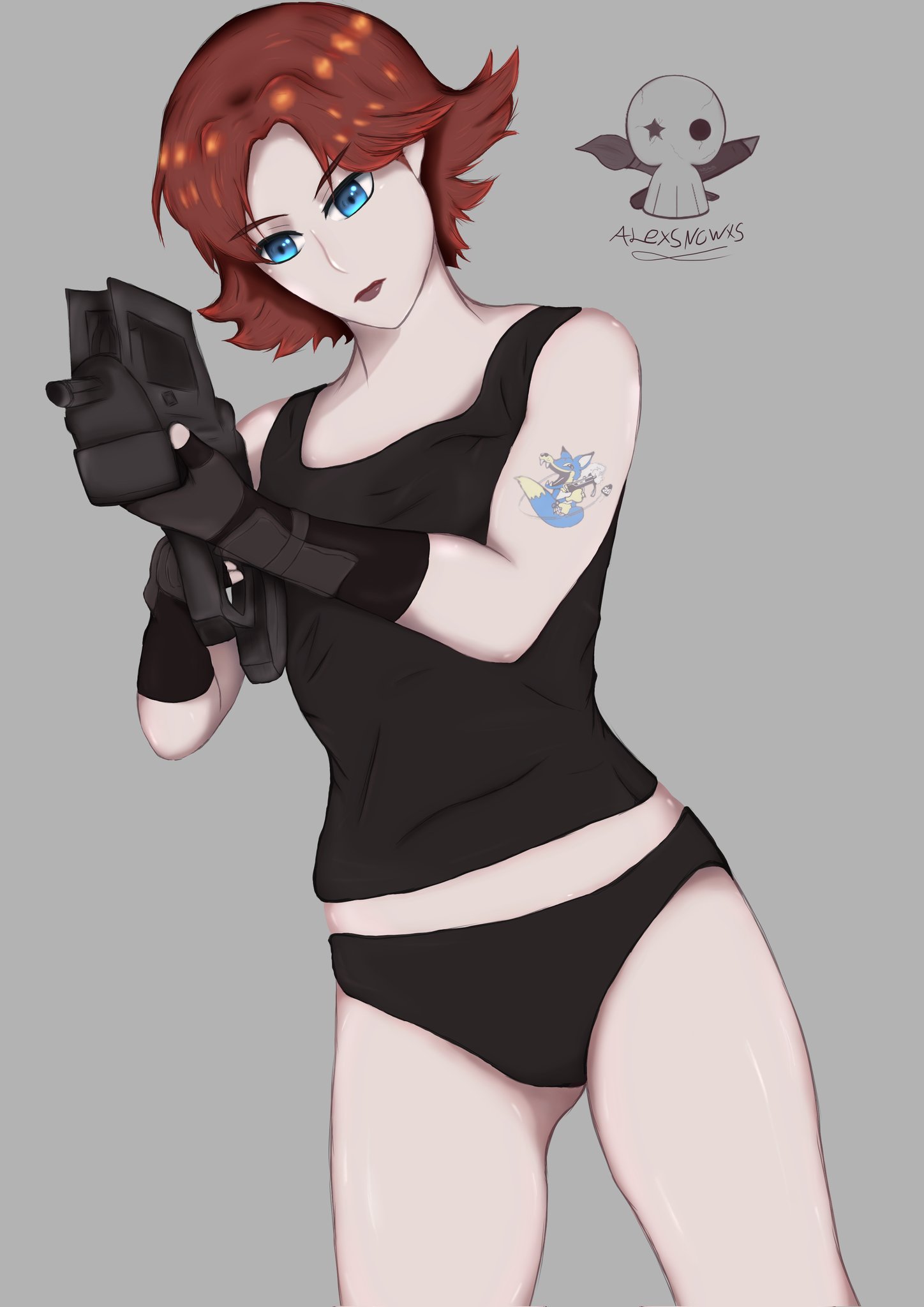 Meryl Silverburgh (Metal Gear) Rule 34 Image