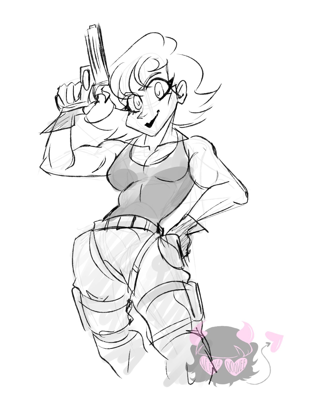 Meryl Silverburgh (Metal Gear) Rule 34 Image