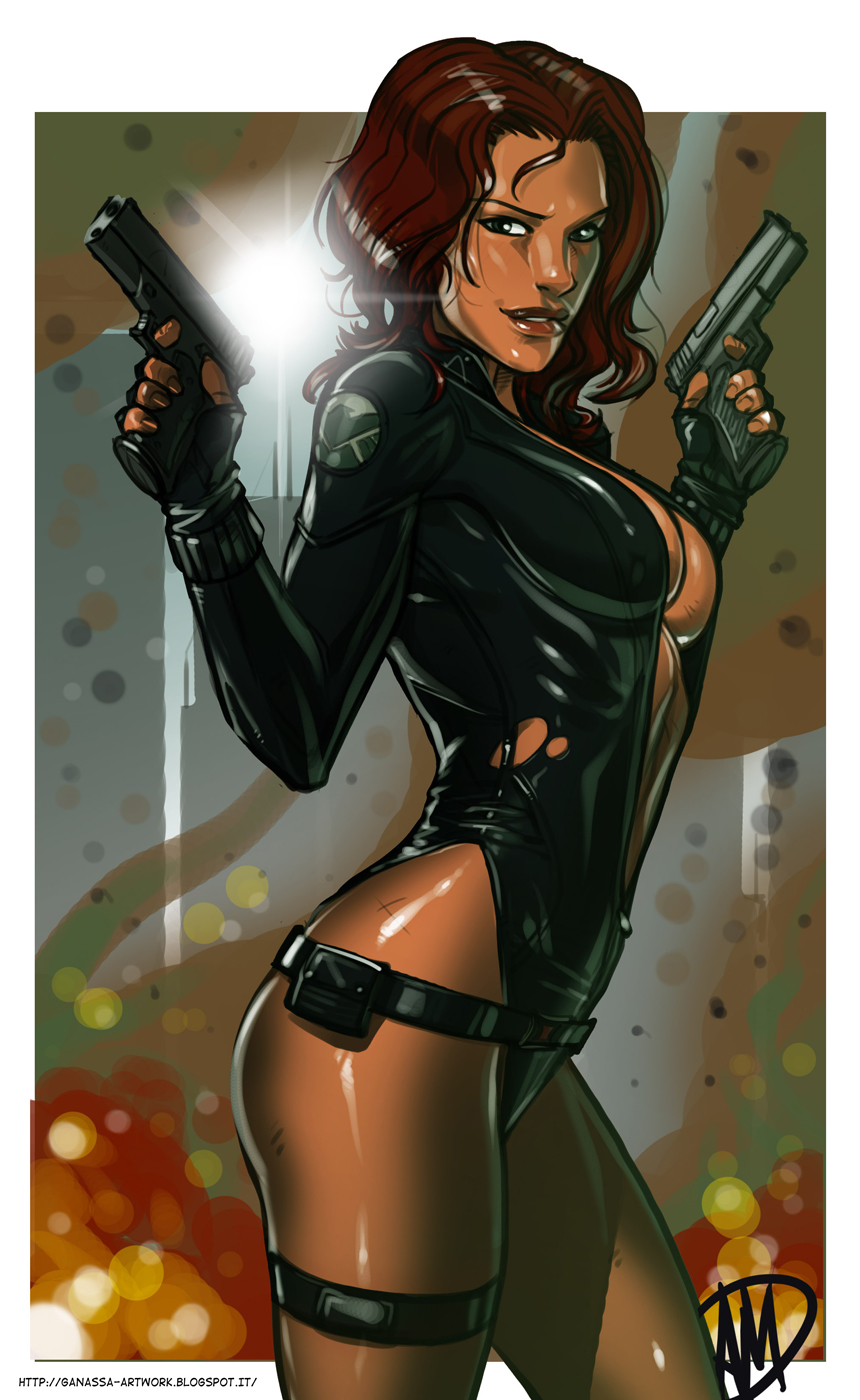 Black Widow (Marvel) Rule 34 Image