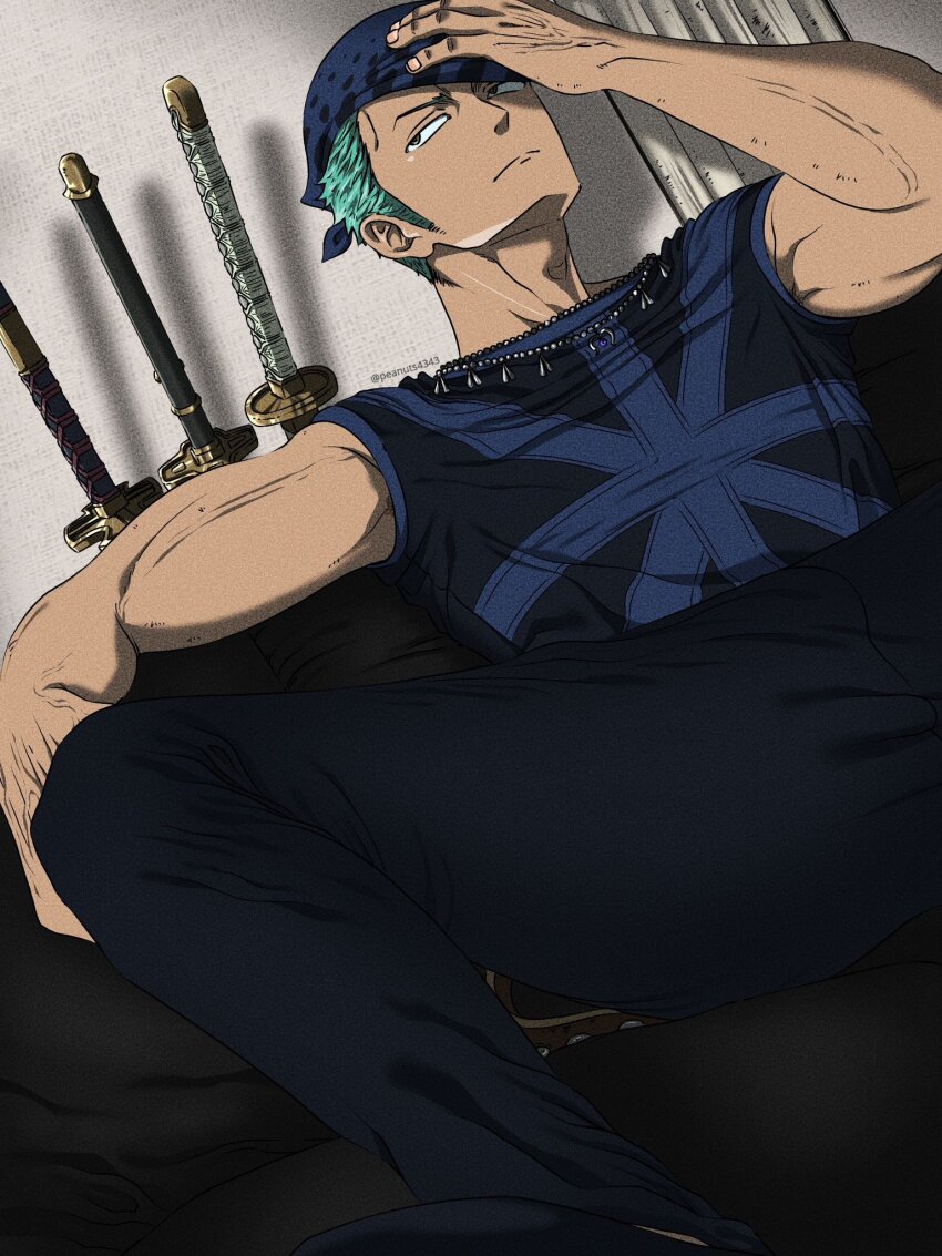 Roronoa Zoro (One Piece) Rule 34 Image