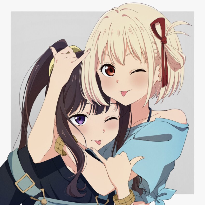 Inoue Takina (Lycoris Recoil) Rule 34 Image
