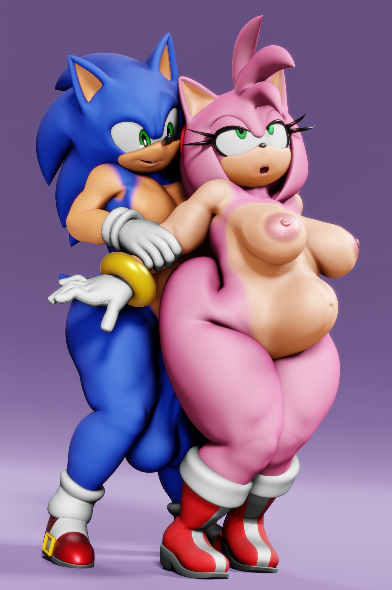 Amy Rose (Sega) Rule 34 Image