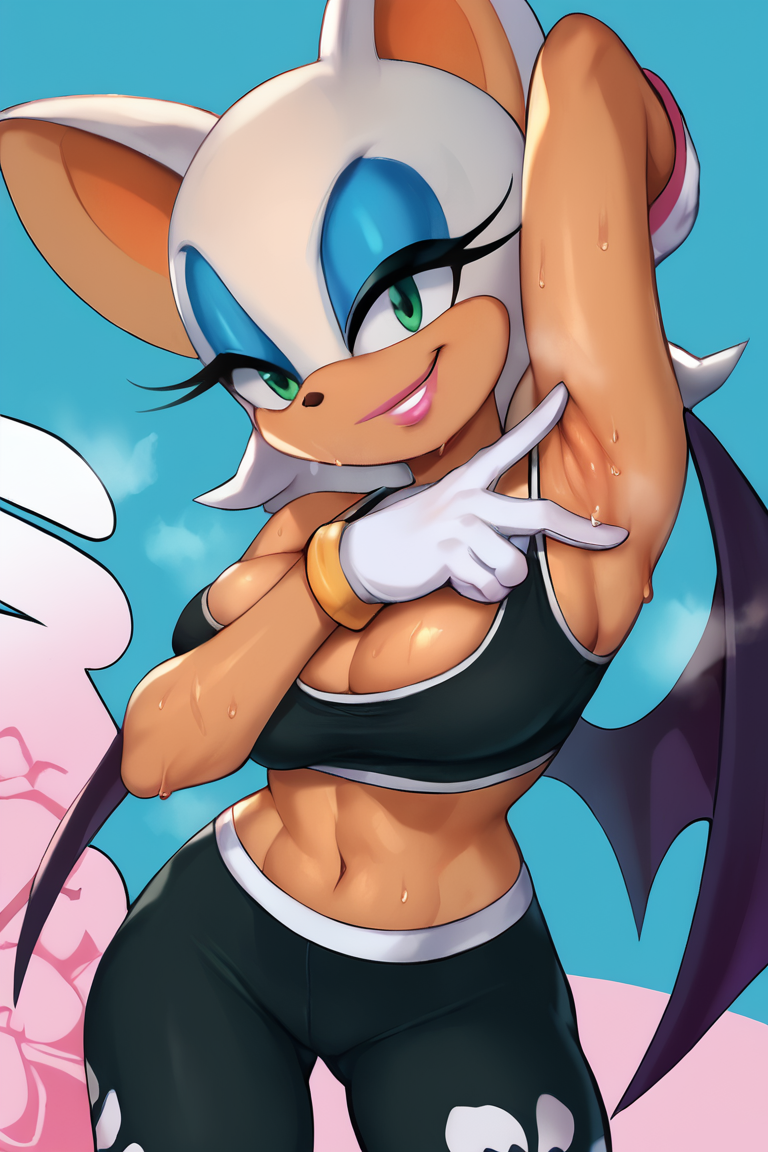 Rouge The Bat (Sonic (Series)) Rule 34 Image