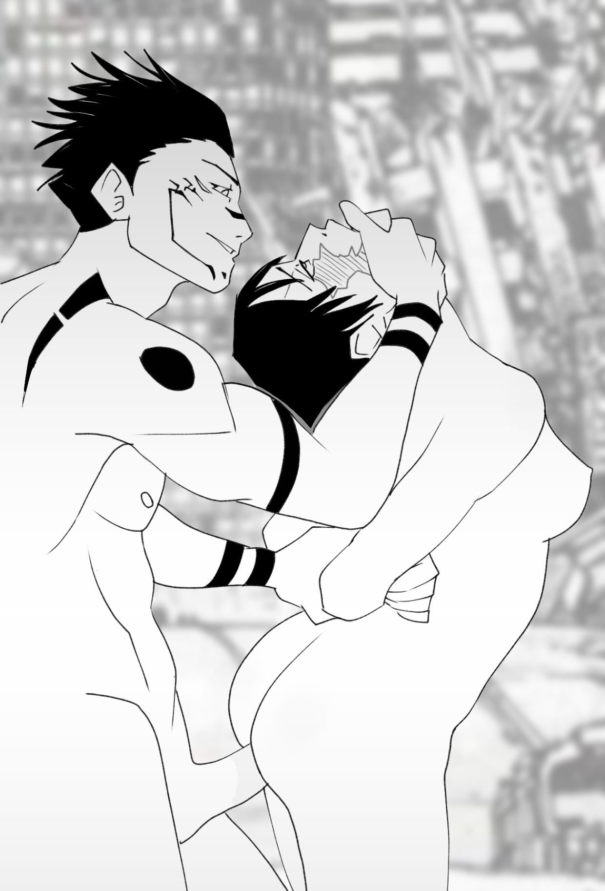 Fushiguro Megumi (Jujutsu Kaisen) Rule 34 Image